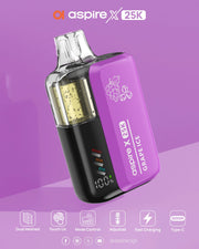 ASPIRE X DISPOSABLE 25K PUFFS