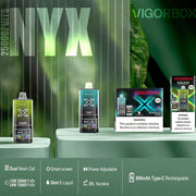 VIGORBOX NYX 25k puffs 50mg nicotine